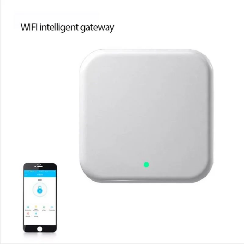 Bluetooth Wifi шлюз отпечатков пальцев пароль умный электронный дверной замок дистанционное управление приложение шлюз TTLock приложение шлюз
