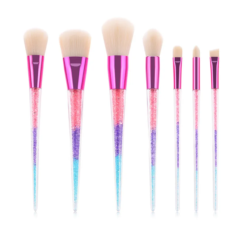 Makeup Brushes Set Professional Powder Foundation Eyeshadow Eyebrow Lip Blush Face Make Up Brush Tools Soft Synthetic Hair | Красота и