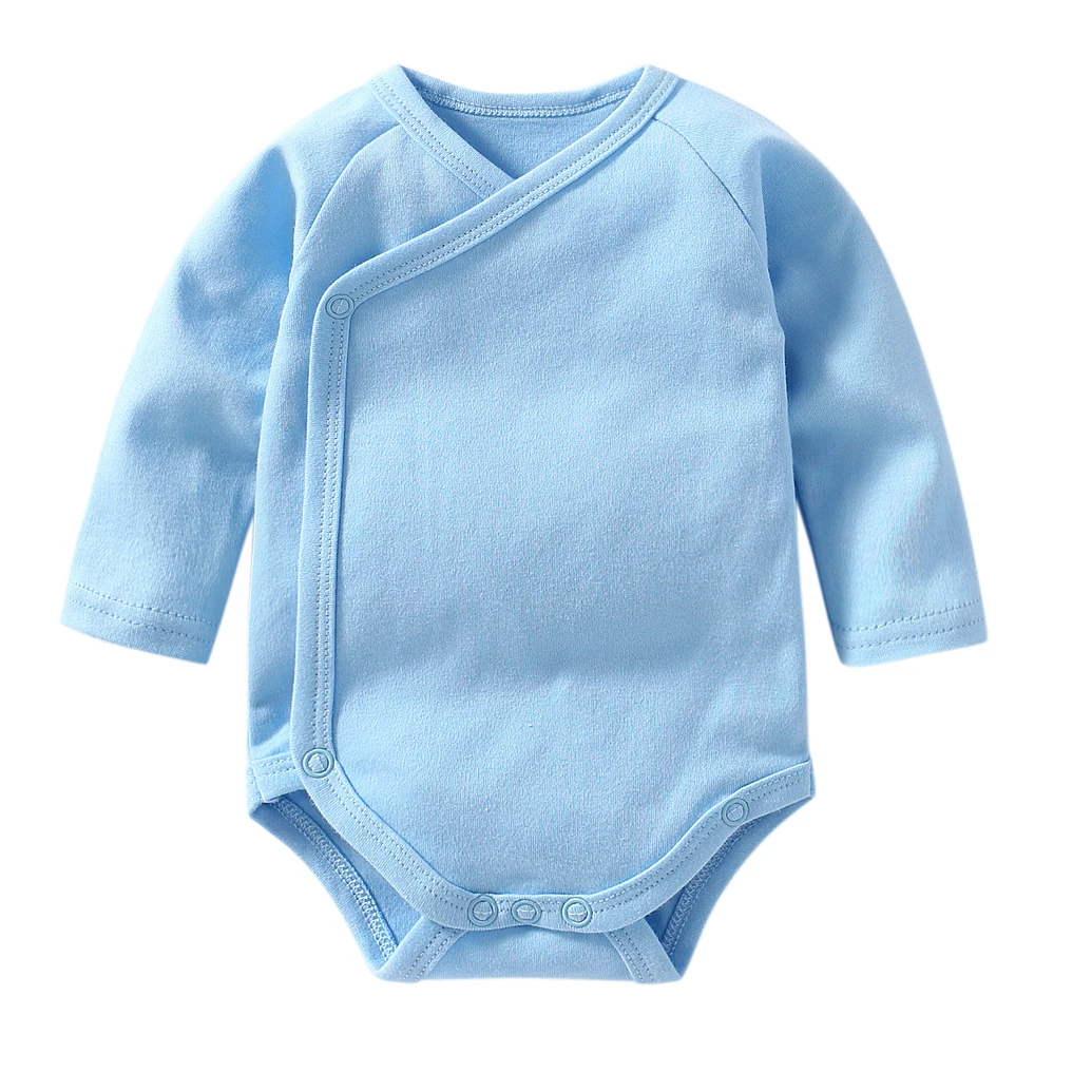 Детские ползунки для девочек боди с длинными рукавами новорожденных хлопковое