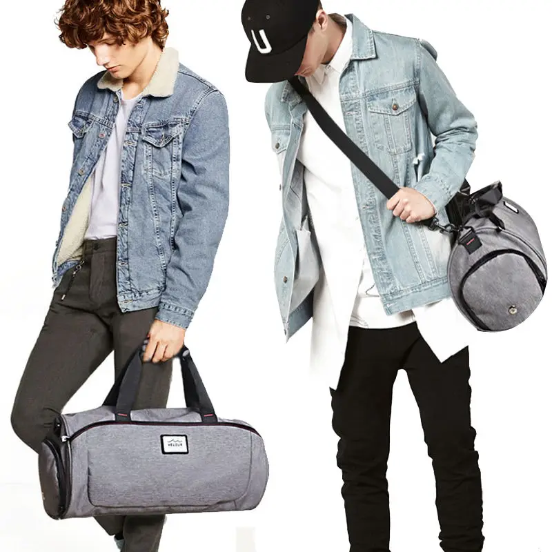 Waterproof Sports Gym Bag Women Men Bag Fitness Yoga Mat Tas For Training Men Gymtas Sac De Sport traveling handbags XA584wa