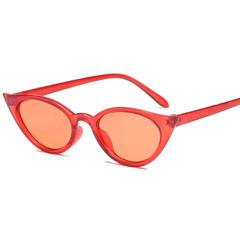 

2019 trend Fashion Cat Eye Sunglasses for Women Brand Designer Vintage Sunglasses Cateye Mirror Sunglasses Dames Goggles