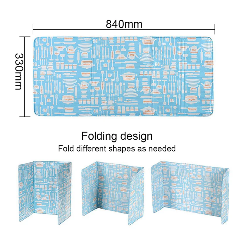 Масляный блок с горячей печатью из алюминиевой фольги барьер для масла кухонная