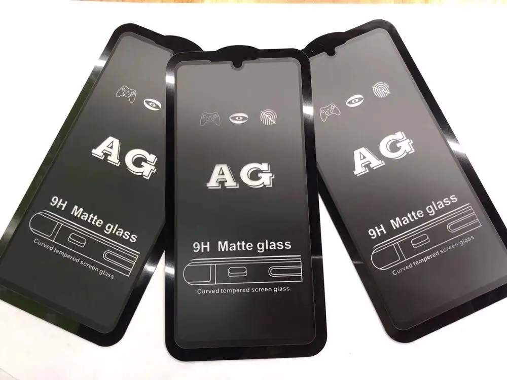 10 шт. 9 H матовое закаленное стекло AG против царапин для huawei Honor 20 Pro 20i 10 Lite 8X Max 8A Play защита экрана изогнутая защита