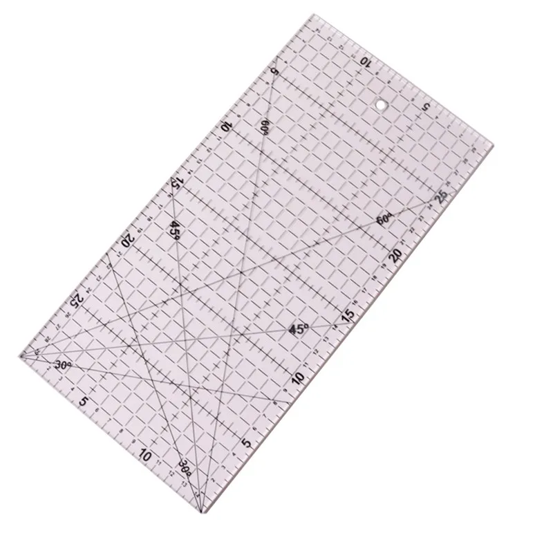 1 pcs Канцелярских принадлежностей школьные принадлежности 1 шт. 15*30*0,2 см акриловый материал Лоскутная линейка Высококачественные швейные инструменты - Цвет: 1 pcs