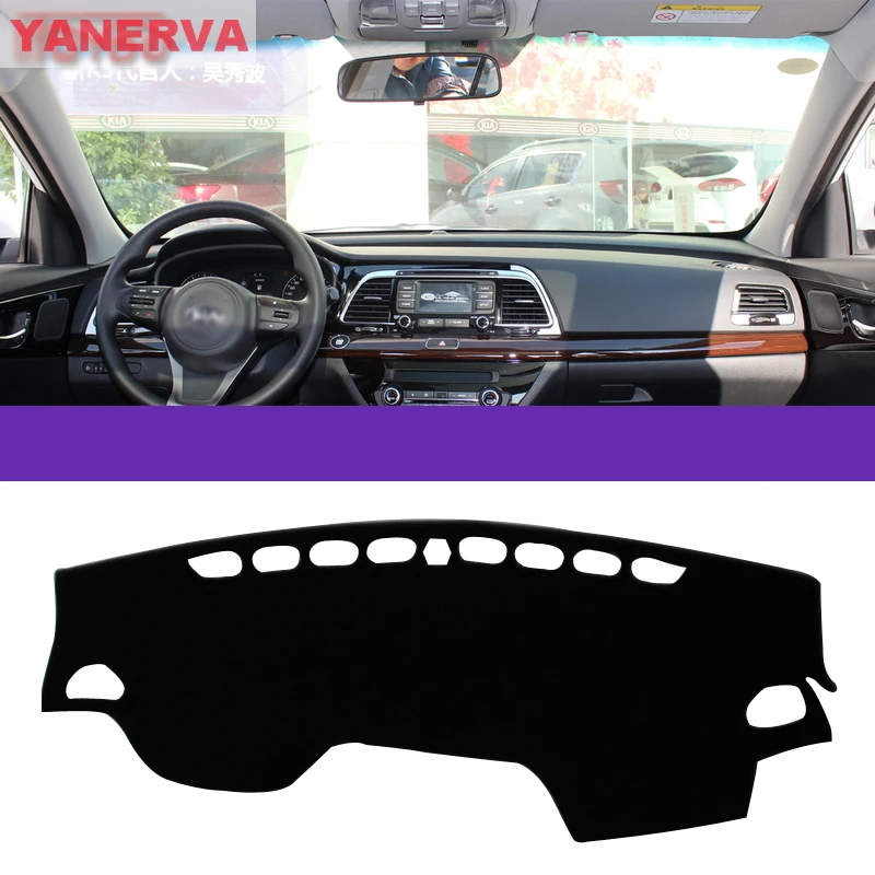 

Interior Car Dashboard Cover Light Avoid Pad Photophobism Mat Sticker For KIA K4