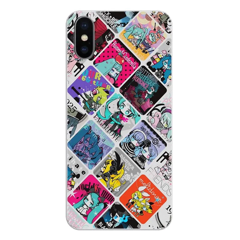 Силиконовый чехол для телефона Motorola Moto X4 E4 E5 G5 G5S G6 Z Z3 G3 C Play Plus Anime Dakimakura Japan Hatsune Miku с