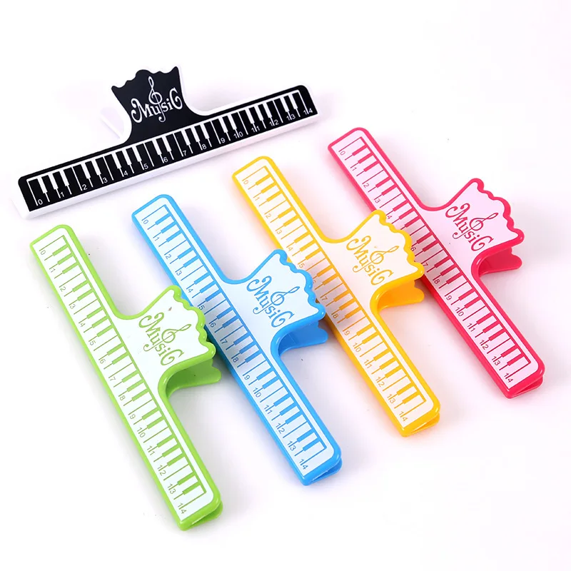 Piano Score Clip Music Guitar Spectrum File Folder Multicolor Parts Five Colors | Спорт и развлечения