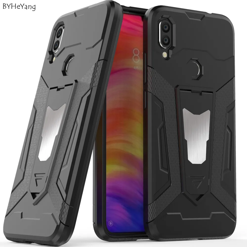 Чехол для Redmi Note 7 чехол кольцо держатель броня бампер Xiaomi note pro Note7 телефона