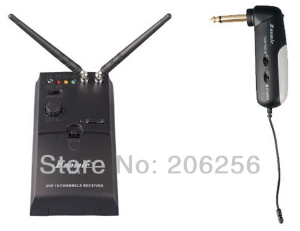 Профессиональная UHF Беспроводная система микрофона Приемник фотопередатчик V2
