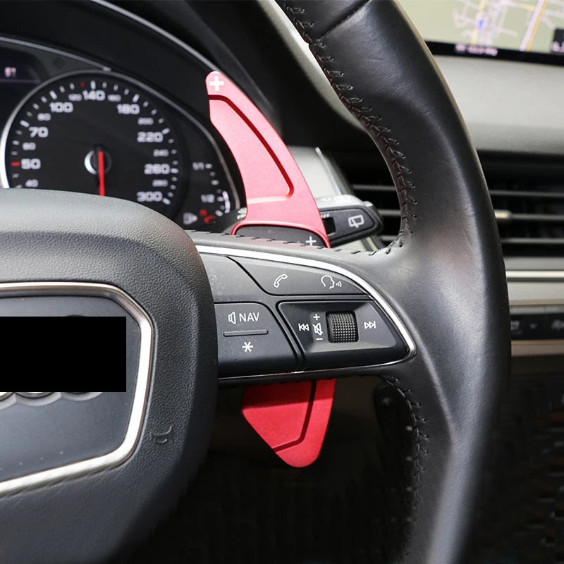 Для Audi A3 8 в 8 P/A4 B7 B8 B9/A6 C5 C6 C7/S3/S4/S5/Q5/Q7 модифицированное внутреннее рулевое колесо сдвиг весло автомобильные аксессуары