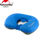 Naturehike Пресс Надувная Подушка Путешествия воздушной подушка для шеи удобно шейные подушки сон складной NH18B010-T
