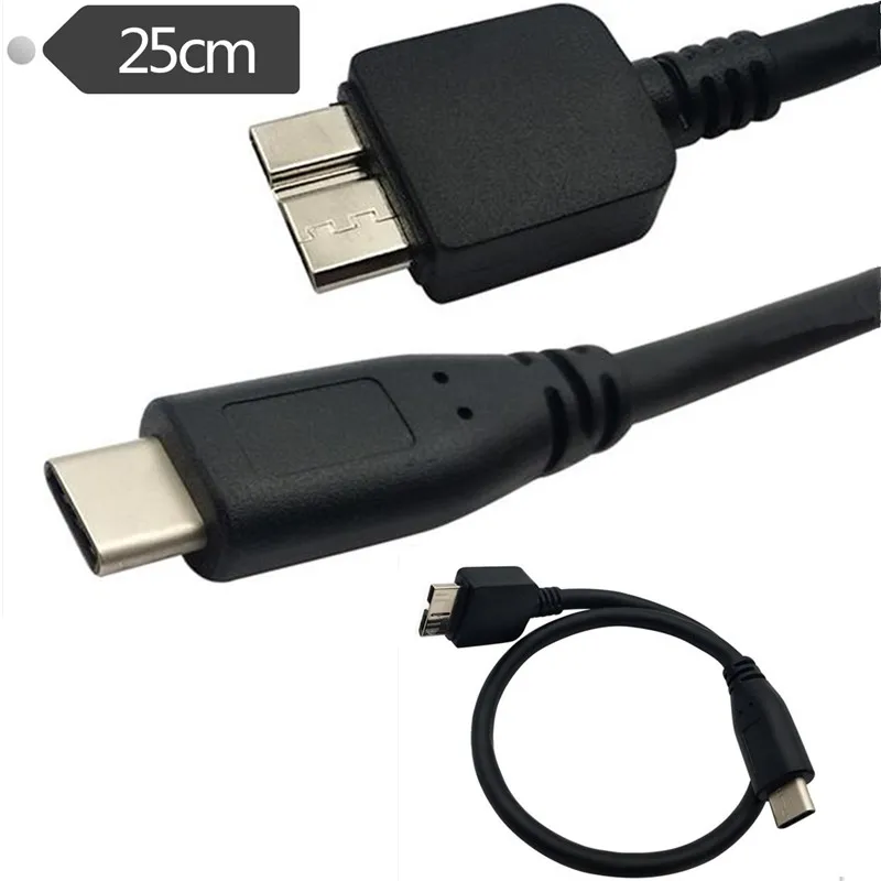 Кабель Micro B USB 3 1 Type C и 0 для Chromebook Pixel внешний жесткий диск более 25 м|Компьютерные