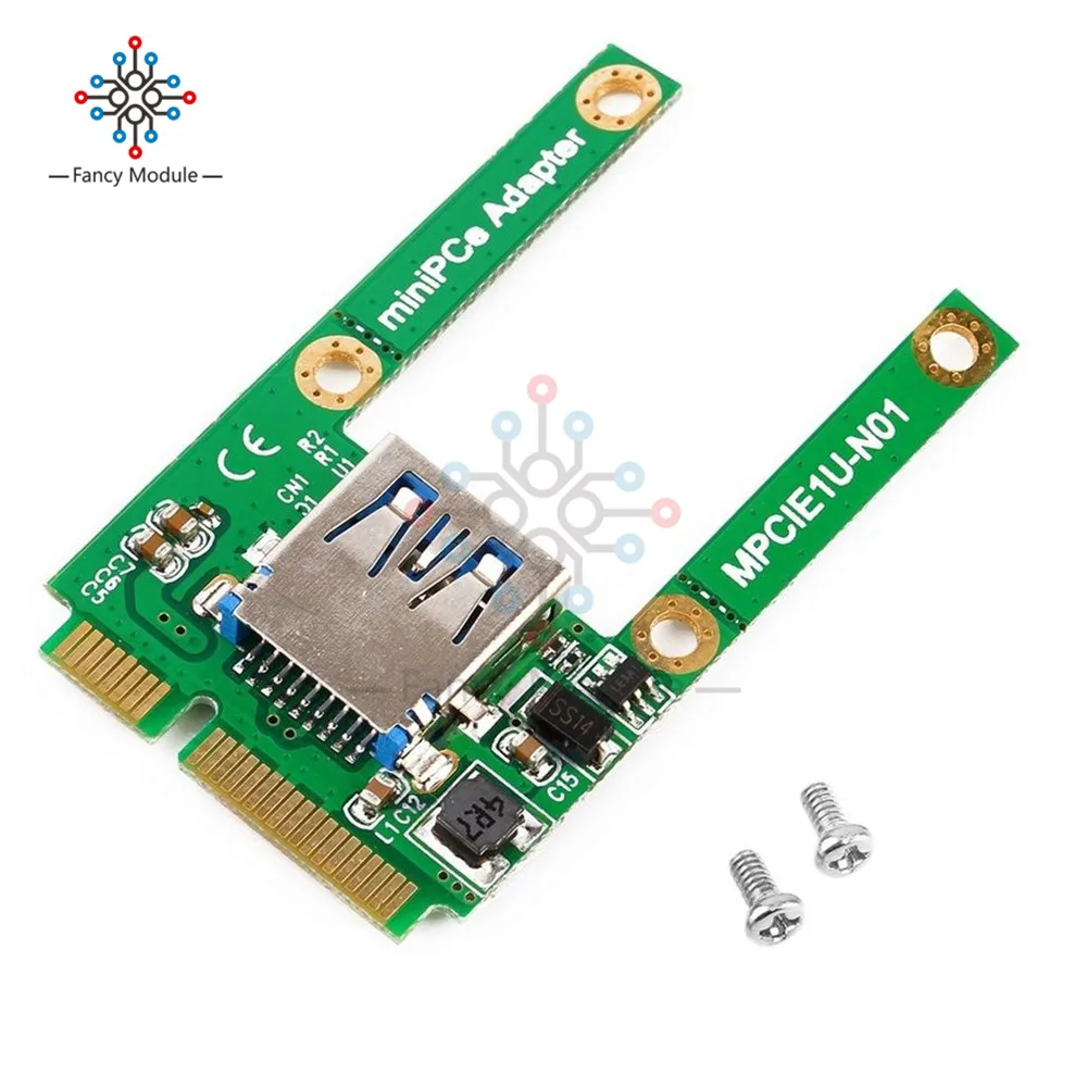 Горячий мини PCI-E слот для карты расширения к USB 2 0 интерфейсный адаптер