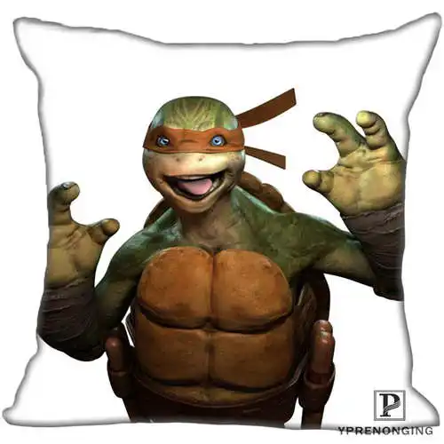 Pillowcase Best Custom Teenage-Mutant-Ninja-Turtles(1) Наволочка на подушку, спальня Home Square Наволочка на молнии(одна сторона)#190404-1-10 - Цвет: Pillowcase