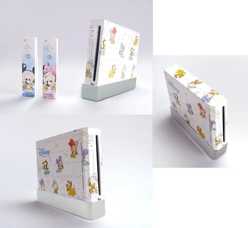 073 защитная виниловая наклейка для Nintendo Wii и скины контроллера | Электроника
