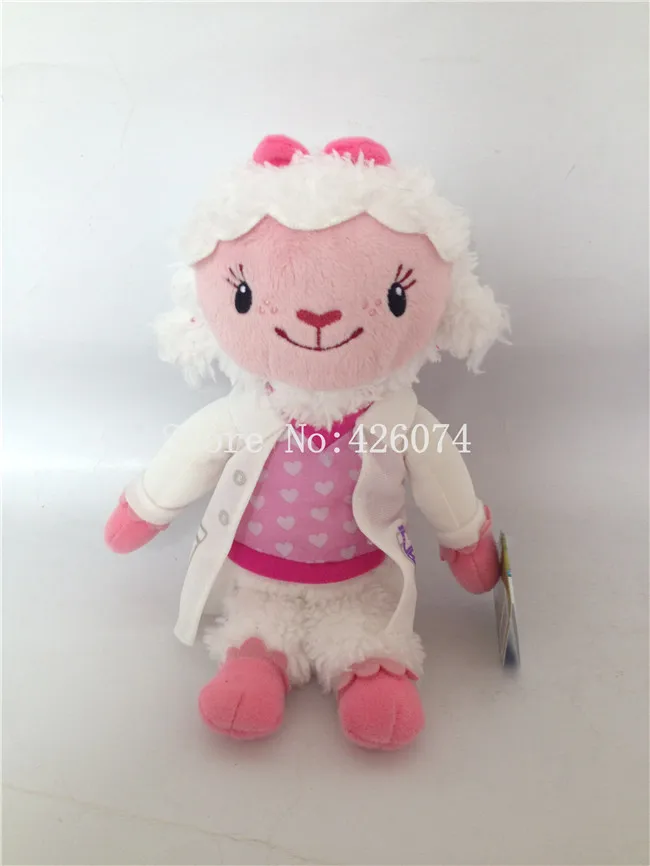 Doc McStuffins Lambie Boppy Gabby Stuffy Hallie Whispers Chilly Findo пищалки мягкие животные детские плюшевые игрушки детские подарки