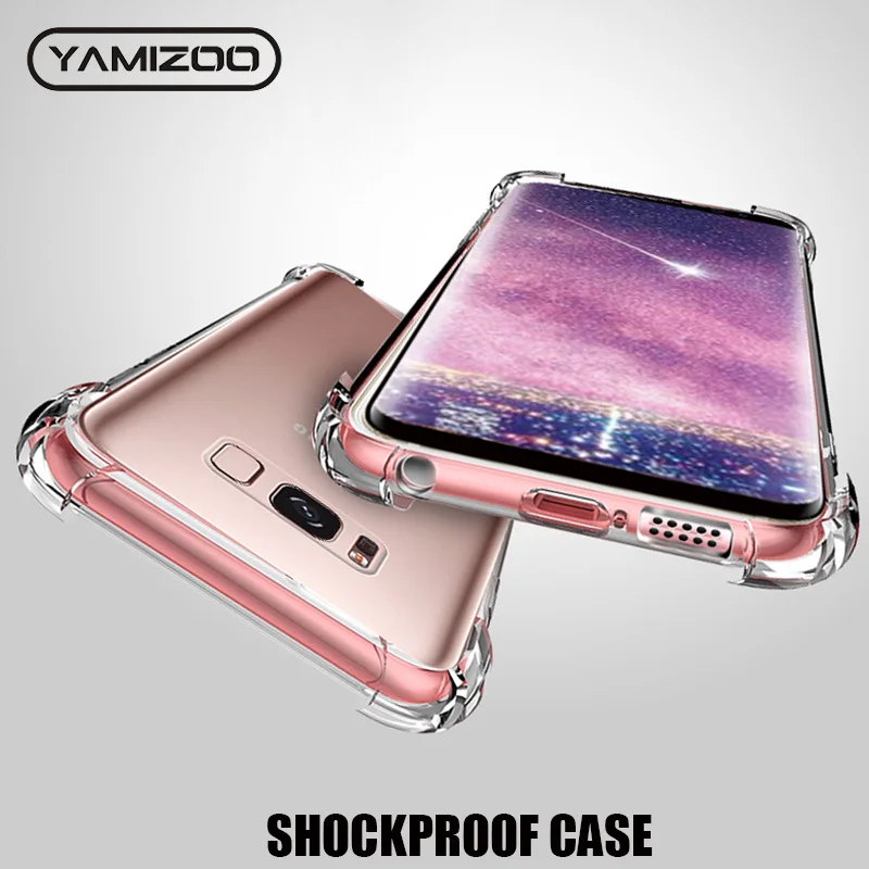 Силиконовый чехол YAMIZOO для Samsung Galaxy A9S A9 2018 A7 A8 A6 Plus A5 прозрачные чехлы телефонов |