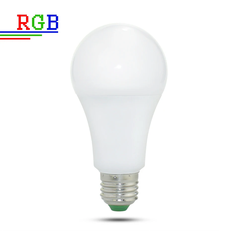 E27 Светодиодный светильник 5 Вт 10 15 белый ПВХ алюминий/белый и RGB ChangingMagic