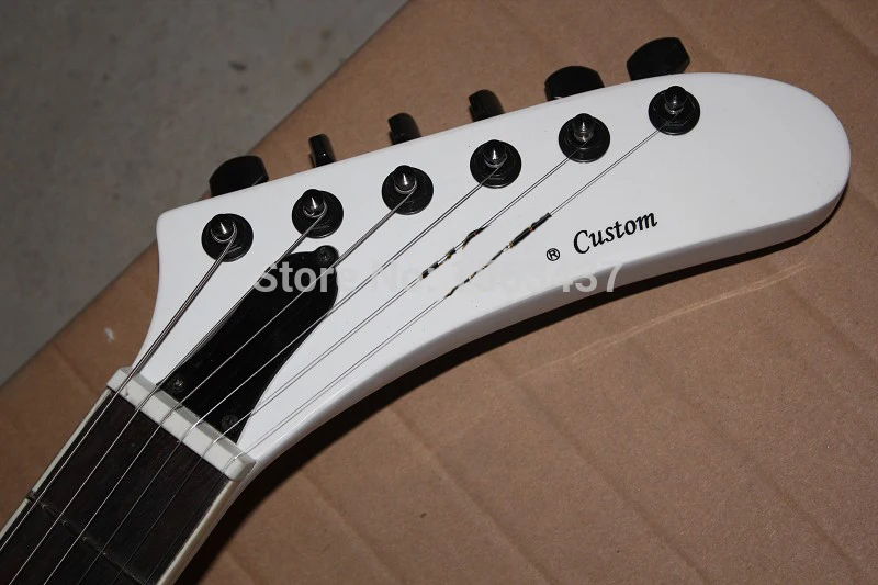 Free Shipping New Arrival ESP Custom Explorer MX-250 II White 9V Battery Active Pickups EMG Electric Guitar in Stock | Спорт и