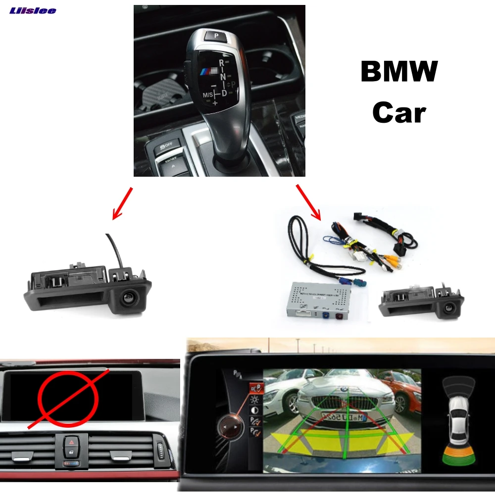 Комплект резервного копирования Liislee для камеры BMW 1 2 3 4 5 7 MINI X1 X3 X5 CIC NBT EVO |