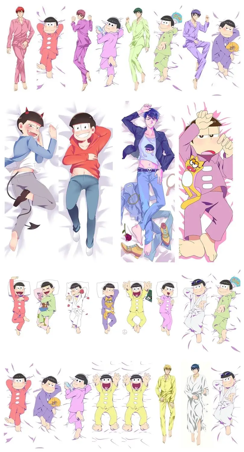 

Аниме Dakimakura Body Osomatsu-san 150x50 см 100x35 см наволочка манга 1