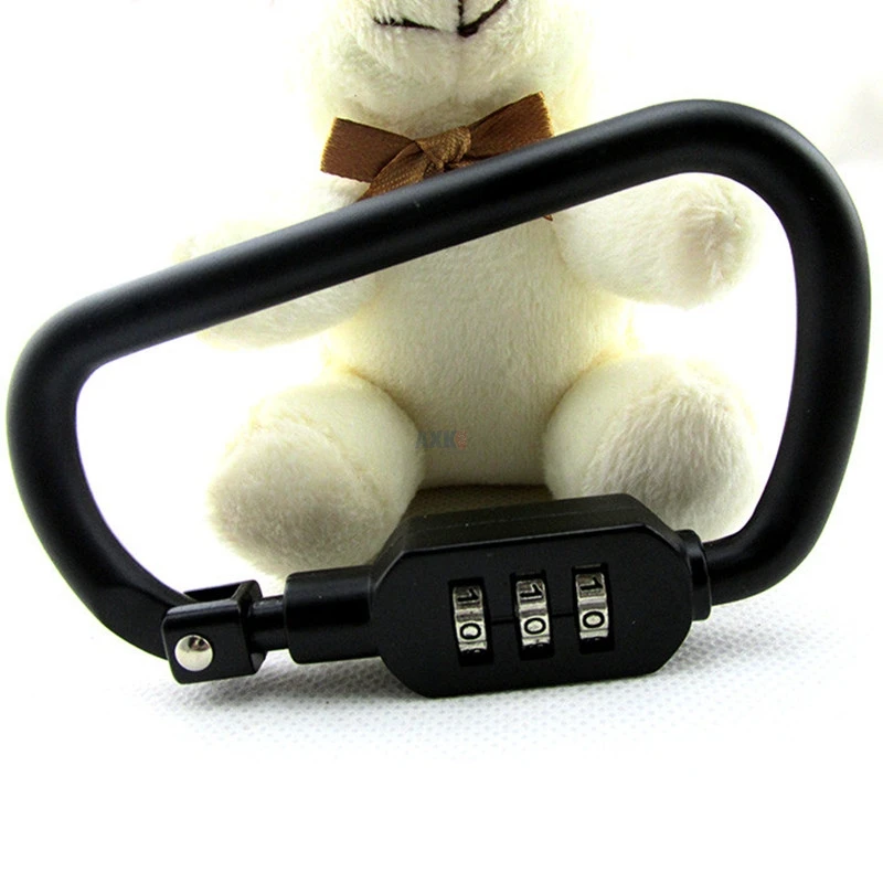 

Free shipping luggage lock out door luggage password lock carabiner padlock anti-gentleman anti-small mini bicycle lock genuine