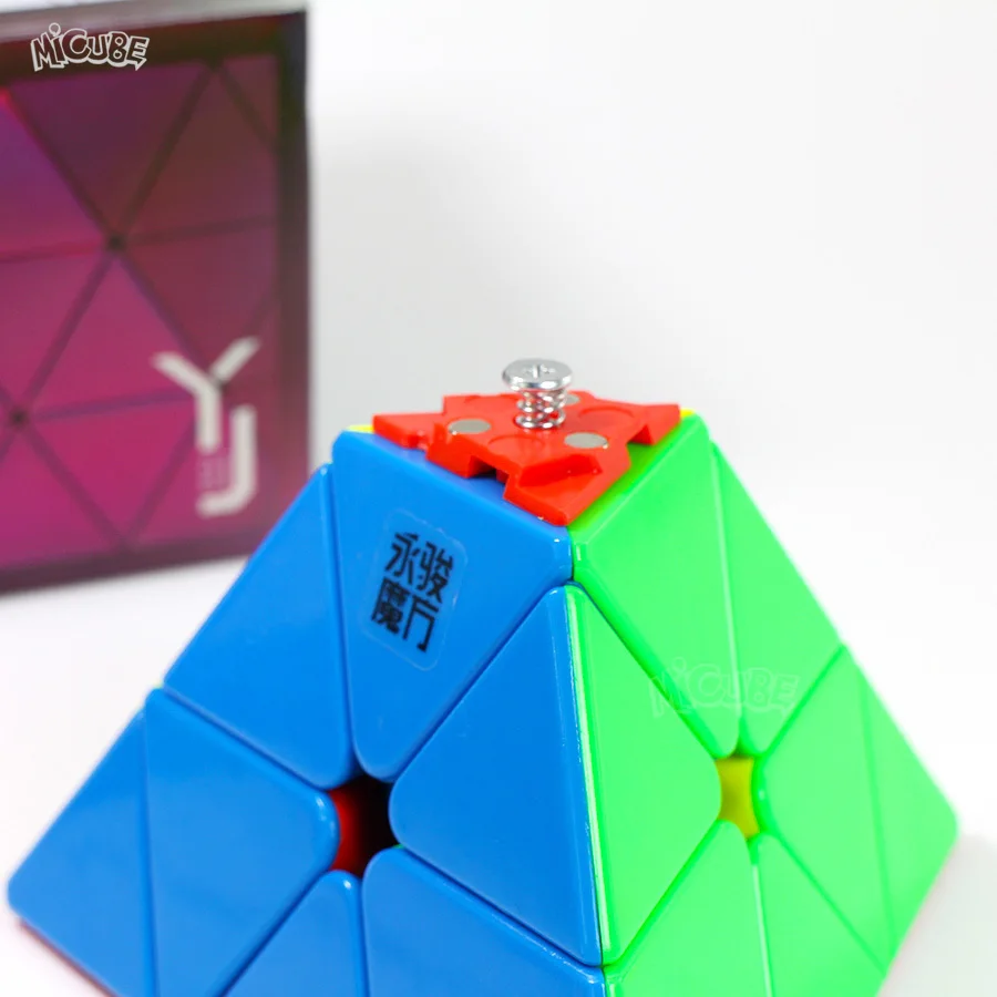 Yongjun Yulong M Магнитный куб Магическая Пирамида Pyraminxcube магический скоростной головоломка без наклеек игрушки для детей Cubo Magico