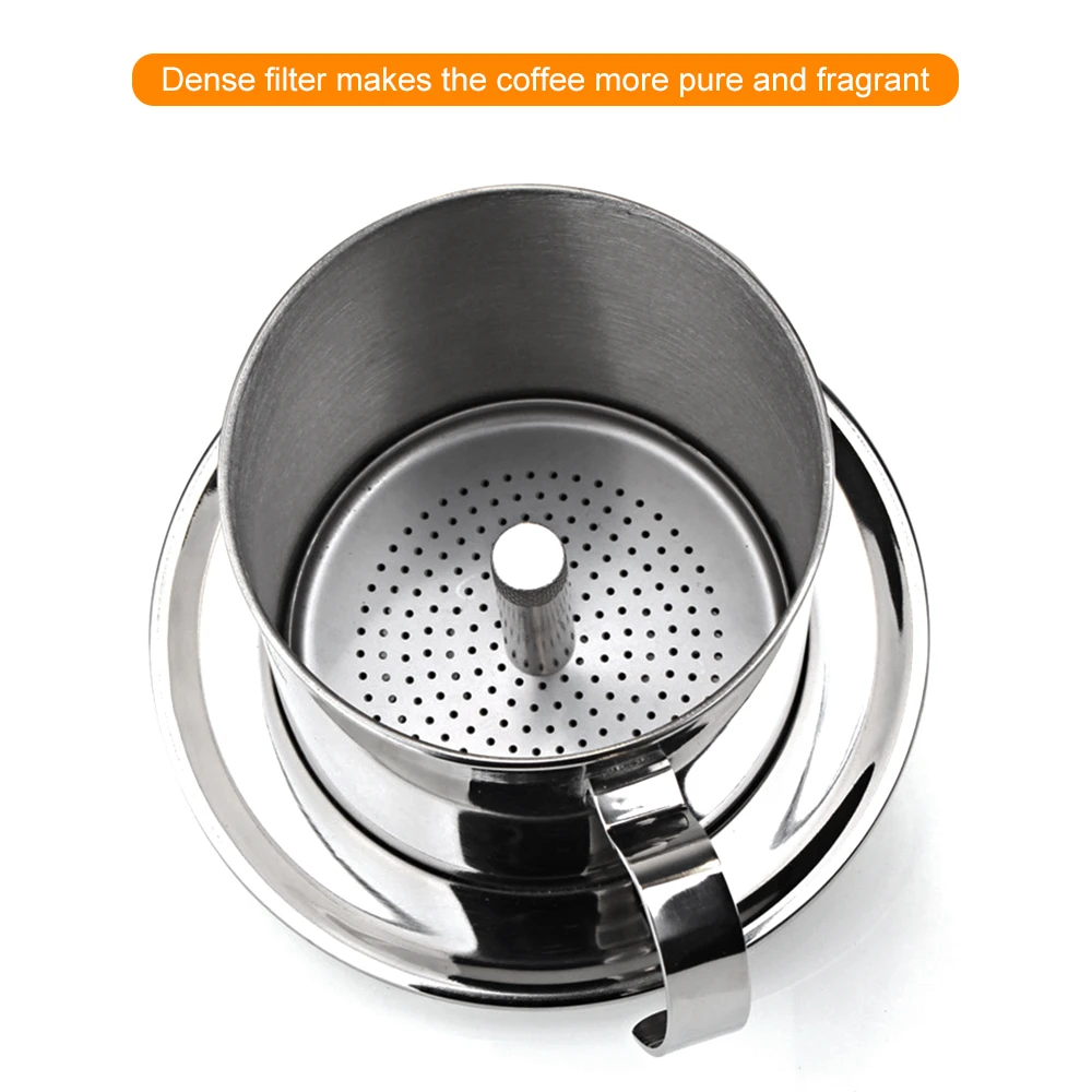 Нержавеющая сталь кофе капельница Кемпинг Кофеварка фильтр горшок для дома