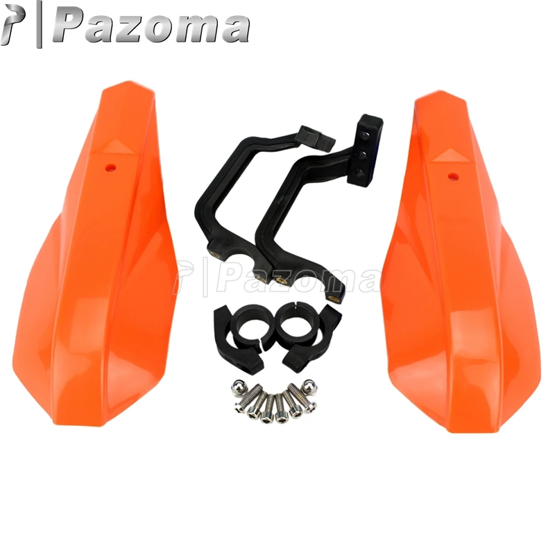 Pazoma оранжевый грязевой питбайк 7/8 дюйма защита для рук Защита Kawasaki Honda Suzuki ATV