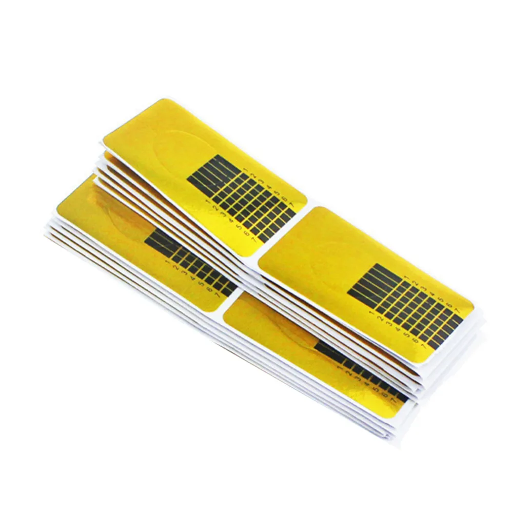 Useful Nail Tool 100 PCS/Lot Nails Gel Extension Sticker Nail Art Professional Acrylic Nail Forms