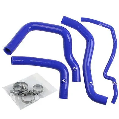 Blue Красный зеленый синий силиконовый шланг радиатора для SUZUKI GSXR600 GSXR750 GSXR 600 750 2006-2007 - Цвет: Blue