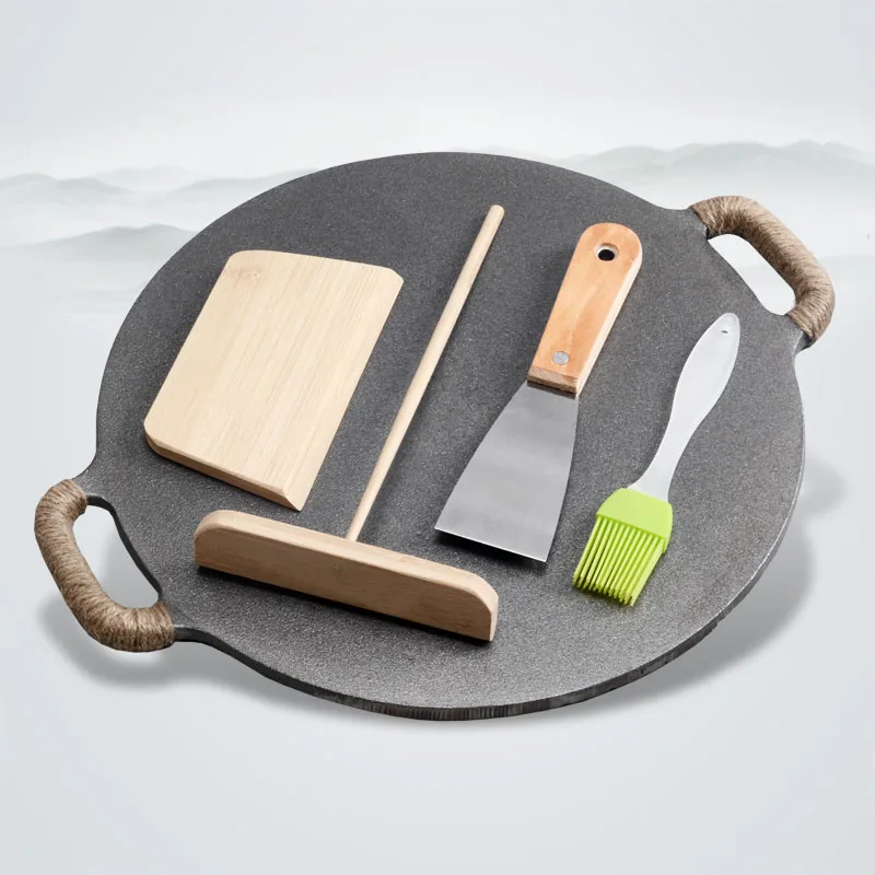 Идеальная блинница и сковорода машина делает китайский блиновый пирог