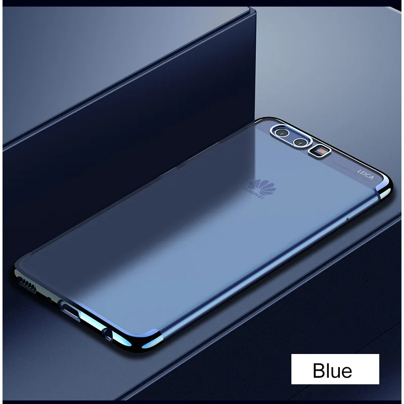 Мягкий чехол Huawei P10 Plus покрытие Задняя накладка чехла из ТПУ мягкий прозрачный