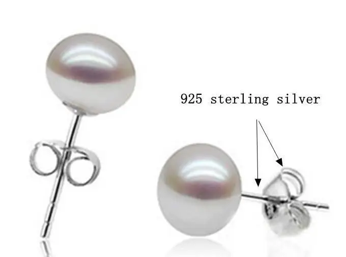 Очаровательные 3 пары в партии настоящие серьги из натурального пресноводного