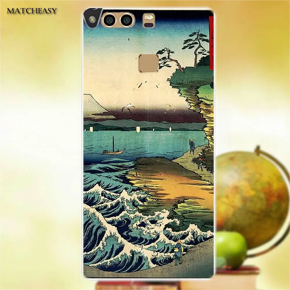 Полная большая волна от канагавы Япония приливная вода для Huawei G7 G8 Honor 5A 5C 5X 6 6X 7 8 V8