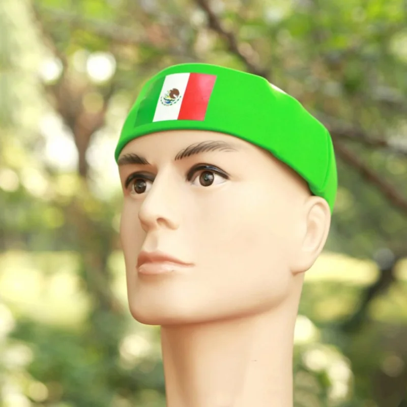 Модные повязки на голову с флагами из полиэфирного материала для Кубка мира