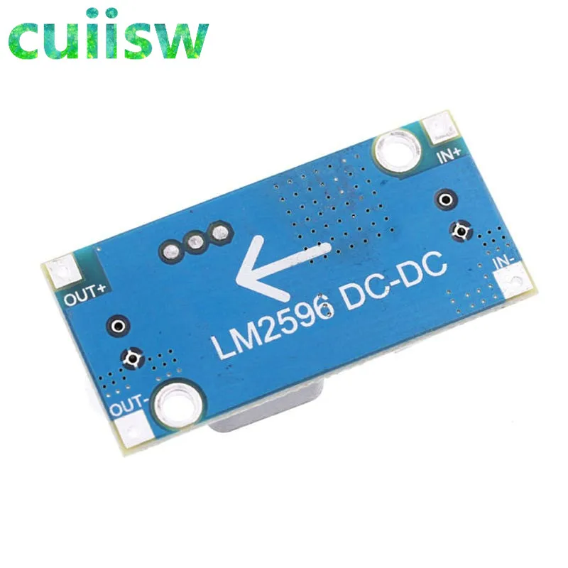 10 шт./лот LM2596 LM2596S ADJ модуль питания DC понижающий 5 В/12 В/24 В Регулируемый регулятор