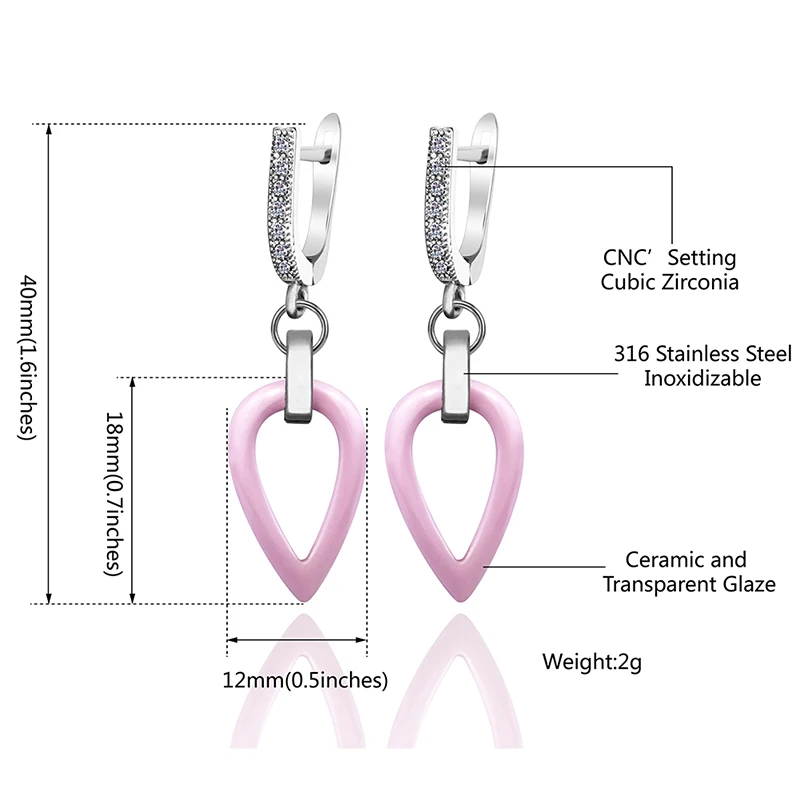 2017 модные перевернутые треугольные серьги и ожерелье для женщин Элегантный