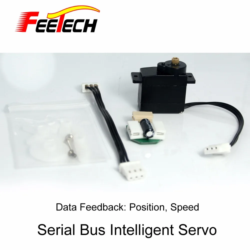 Маленький робот серийный автобус Интеллектуальный сервопривод, Feetech SCServo009, 2,3 кг см Крутящий момент, 9 г, медная шестерня, функция отзывы данных