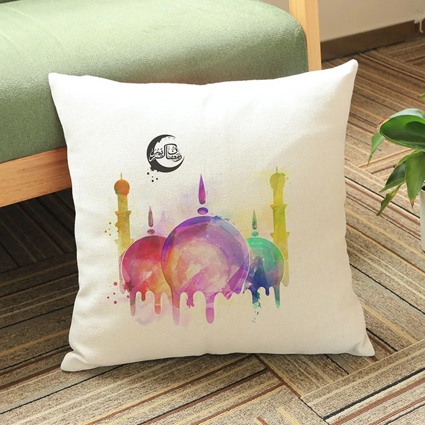 Украшения для Рамадана подушки домашнего декора декоративные наволочки