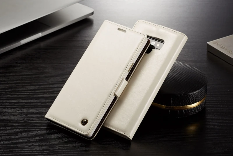 Чехол для телефона samsung galaxy note 9, винтажный кожаный чехол с отделениями для карт, кошелек, флип для samsung Note 8, 4, 5, S8, S9, S10 Plus, чехол