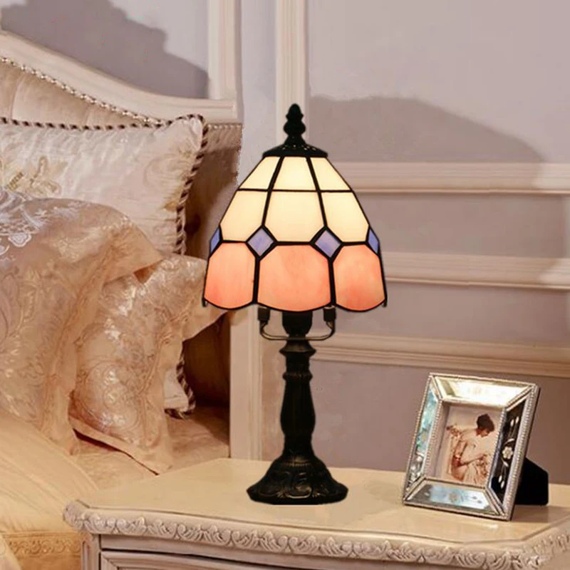 Tiffanylamp классический E14 многоцветный Тиффани-стиль спальня гостиная церковная
