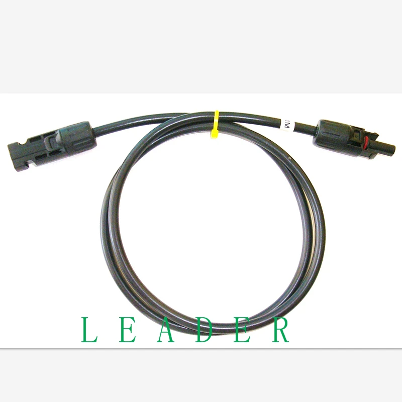 10 шт./лот 4mm2 (12AWG) Расширенный 4 м MC-4 PV кабель-удлинитель для панели солнечных