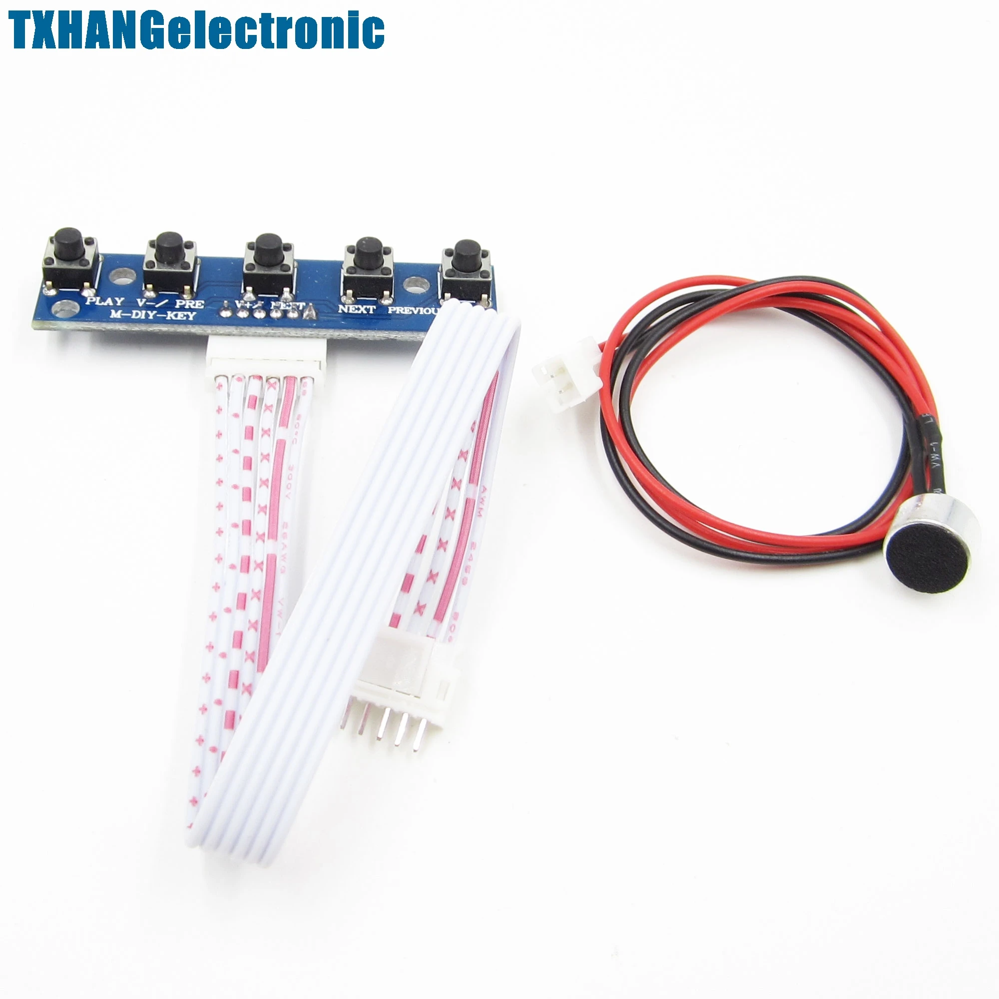 Bluetooth приемник/усилитель плата клавиатуры расширения и микрофоны DIY | Электронные