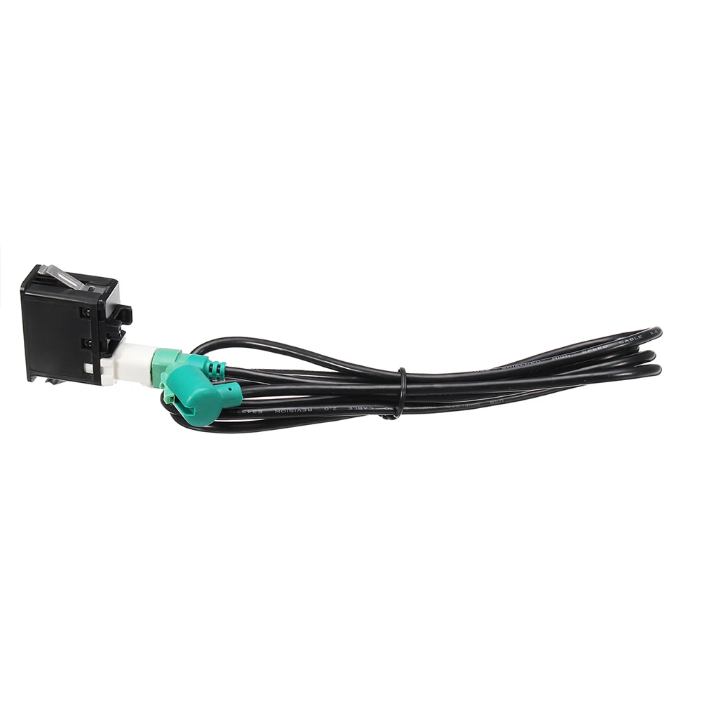 2019 AUX USB разъем переключатель с кабелем для BMW E60 E61 E63 E64 E87 E90 E70 F25 CSL88|Кабели адаптеры