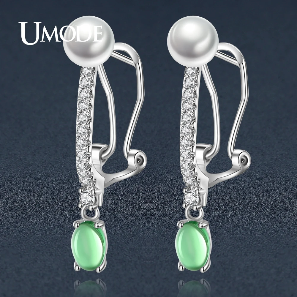 UMODE милые модные праздничные ювелирные изделия очаровательные серьги капли с