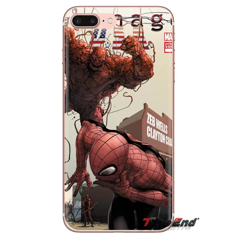 Transparent Soft Shell Covers For Huawei Mate Honor 4C 5C 5X 6X 7 7A 7C 8 9 10 8C 8X 20 Lite Pro Comics Marvel Spider-Man |