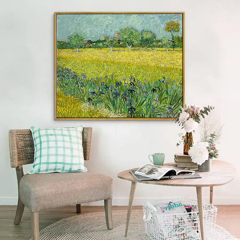 Классический Ван Гог Пейзаж настенная живопись холст Картина Европейский