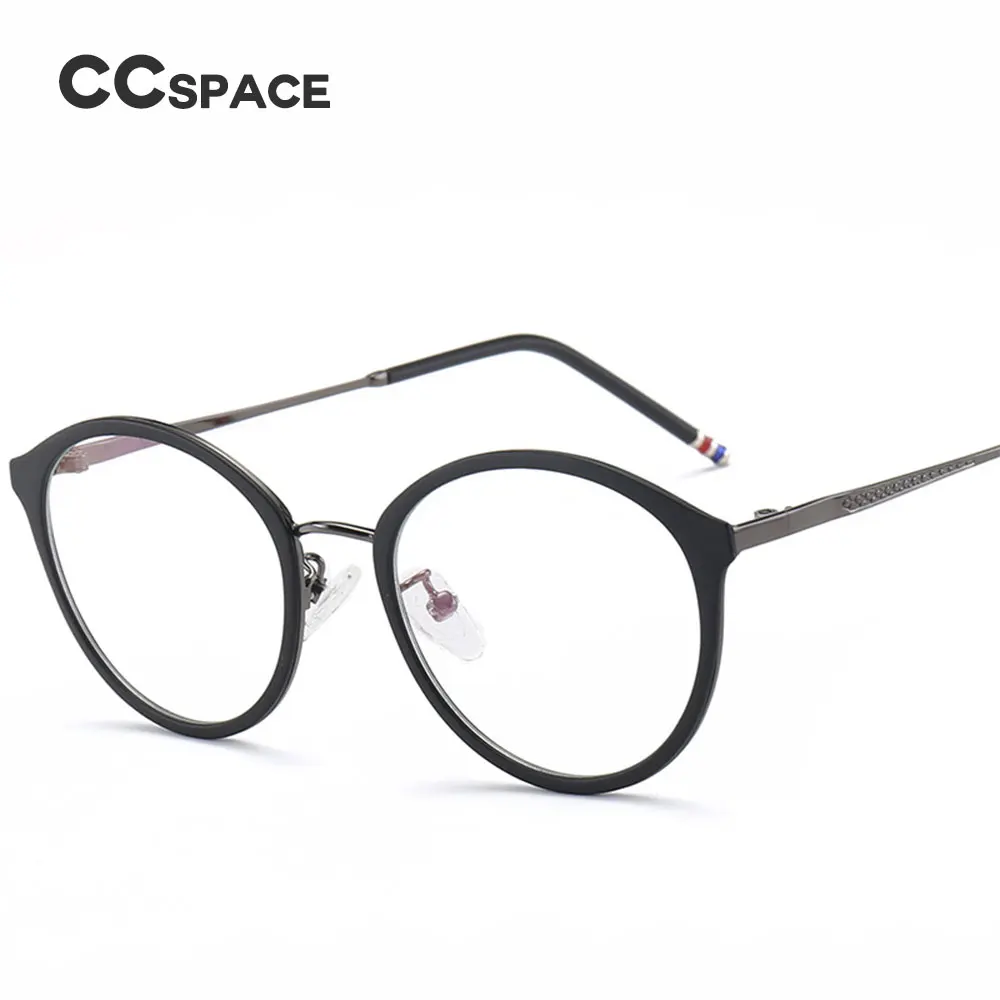 45457 металлические круглые очки в оправе мужские и женские брендовые дизайнерские