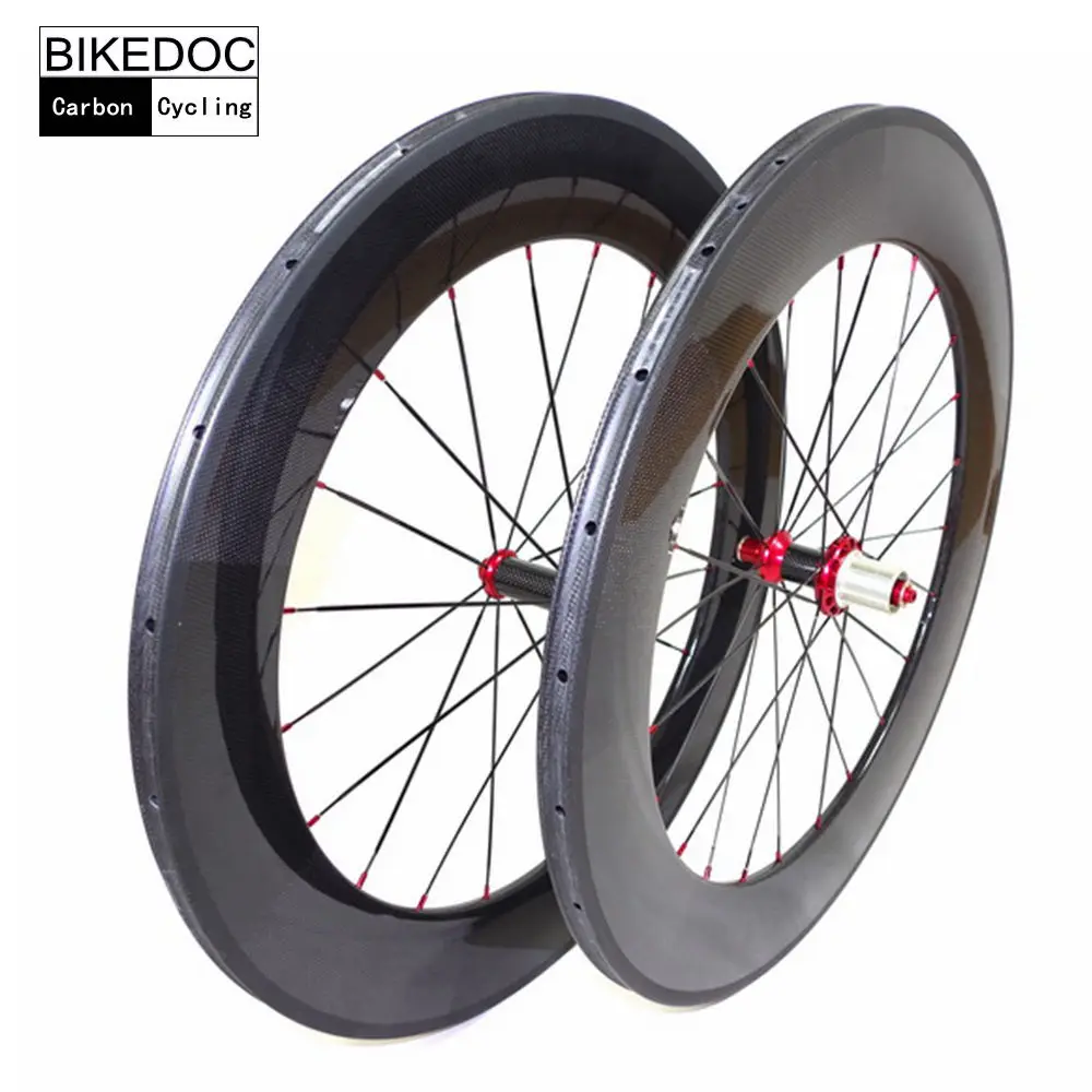 Колеса BIKEDOC 700c карбоновые с керамическим подшипником Powerway R36 колеса дорожного